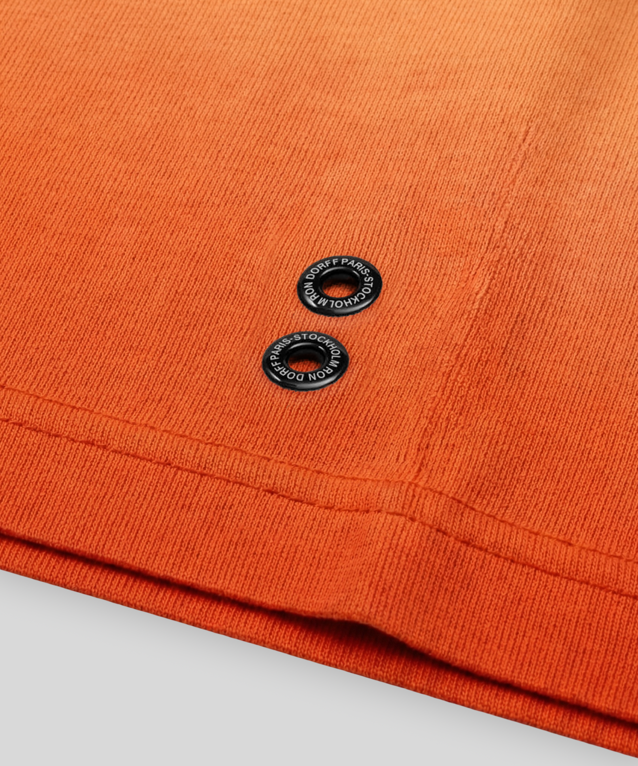 T-shirt sans manches en coton bio "SUNSET BOY": Orange sunset