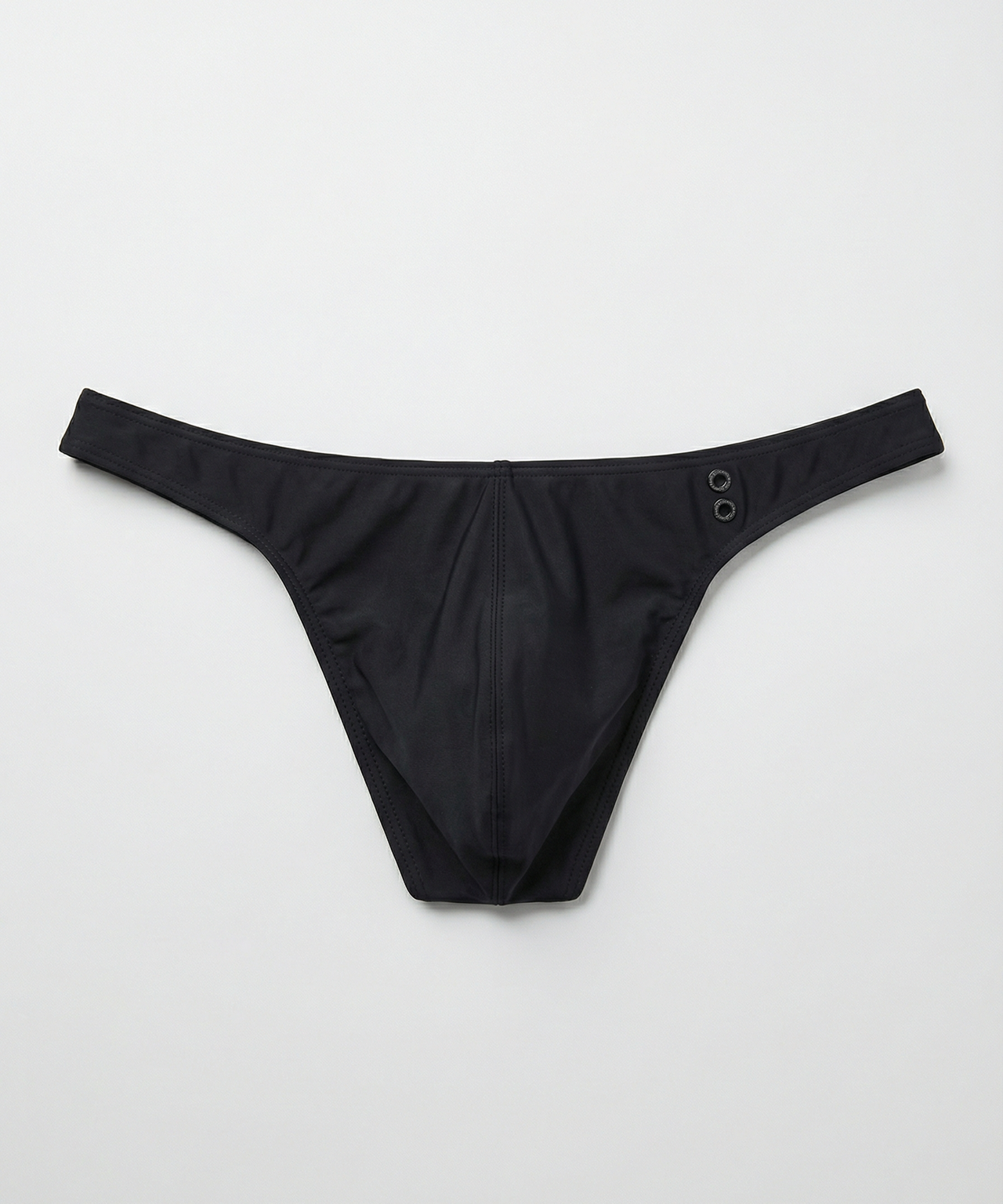 RD Thong-Bademode: Schwarz