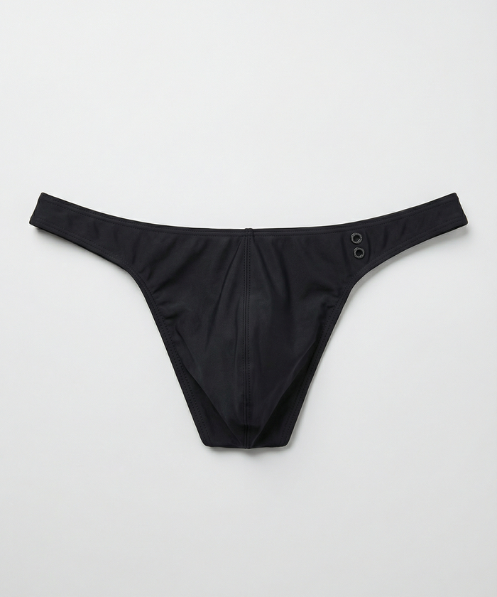 RD String de bain: Noir