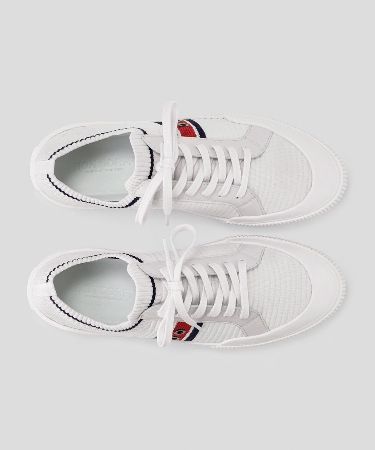 RD Sock Sneakers: Écru