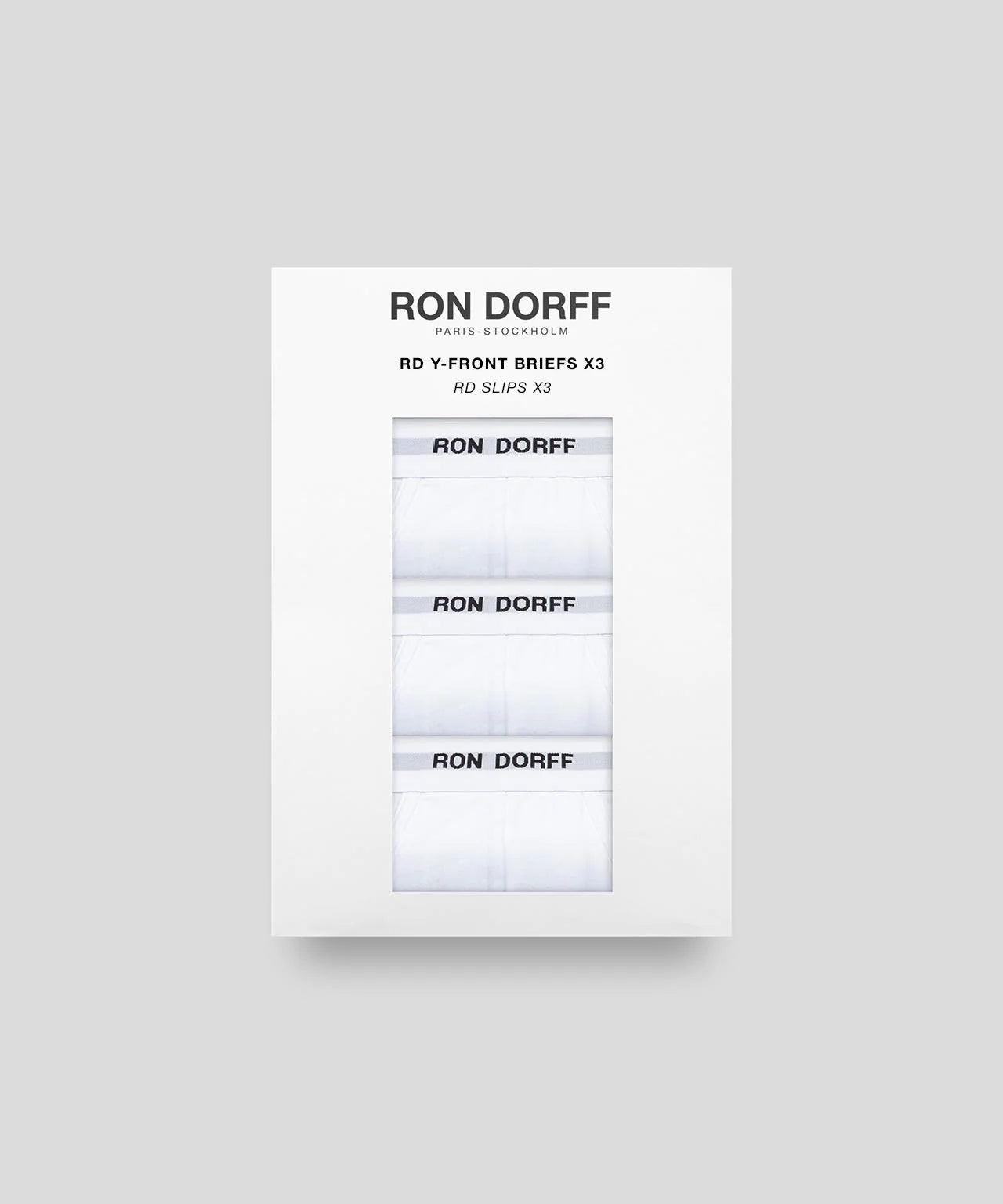 RON DORFF Y-Front Briefs Kit: Weiß