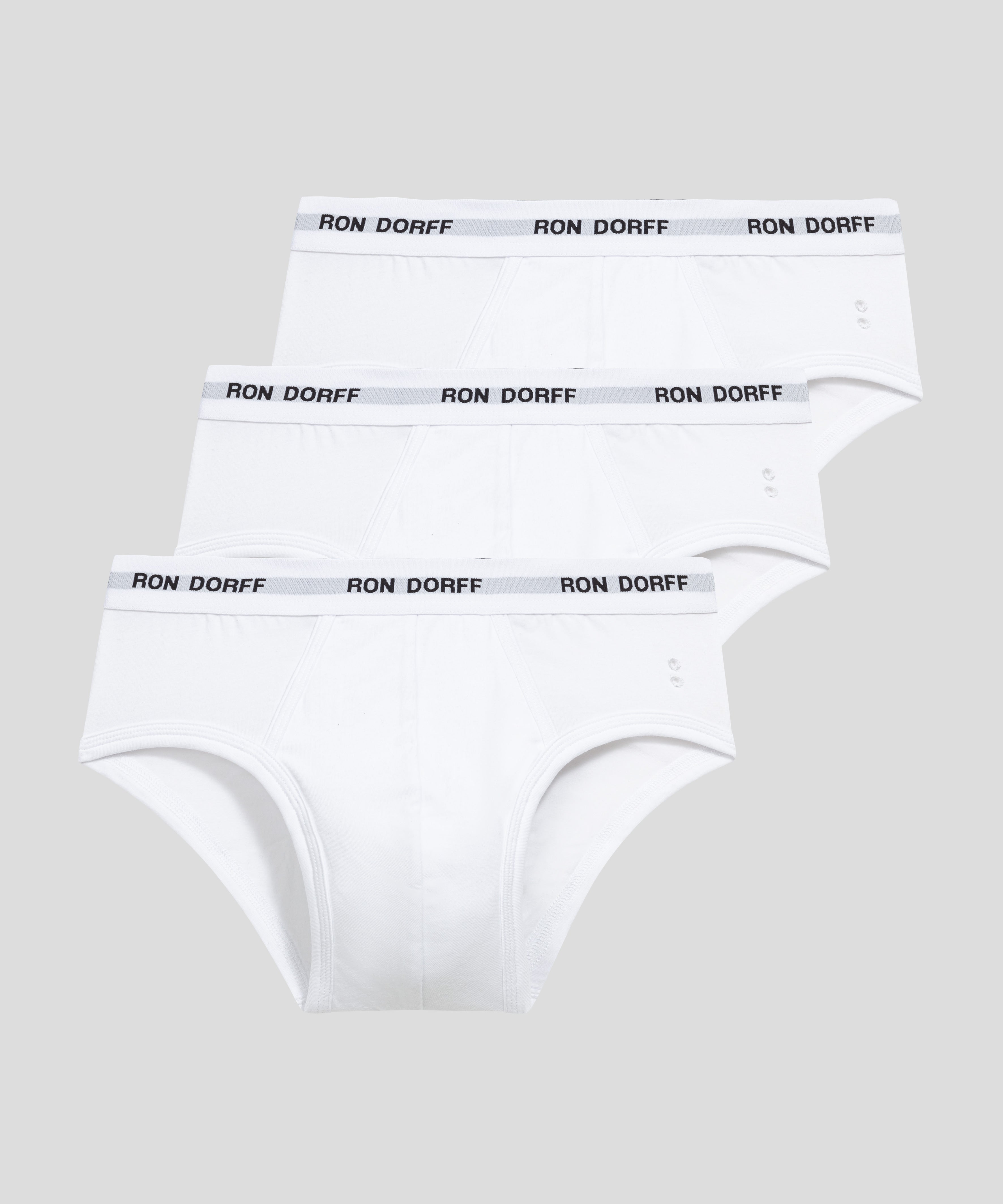 RON DORFF Y-Front Briefs Kit: Weiß