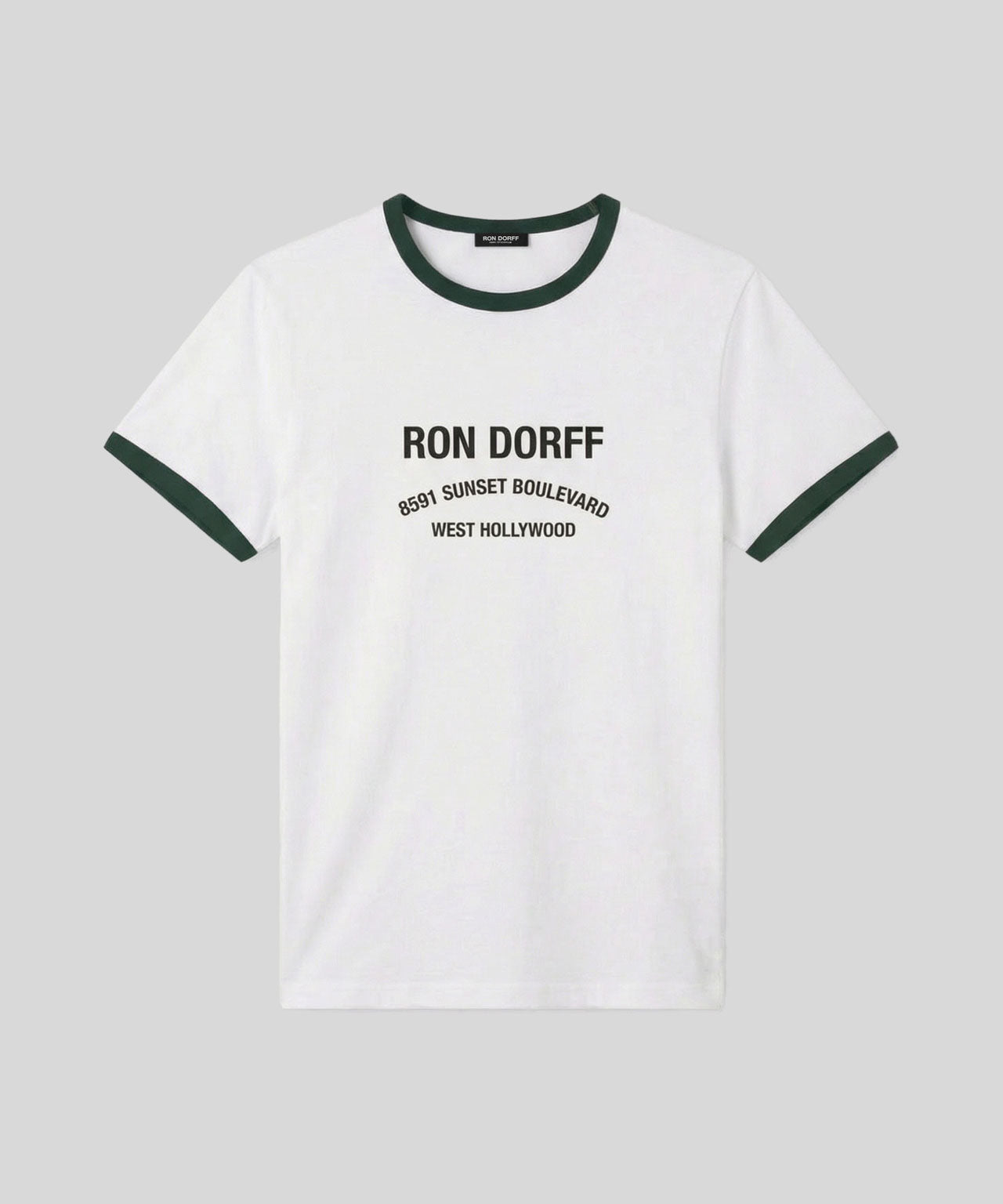 RD Sports T-Shirt "SUNSET": Court Green