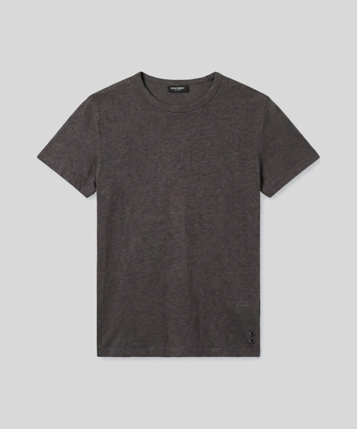 Linen T-Shirt Eyelet Edition: Espresso