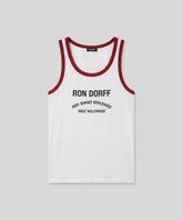 RD Sports Tank Top "SUNSET": Red