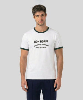 RD Sports T-Shirt "SUNSET": Court Green