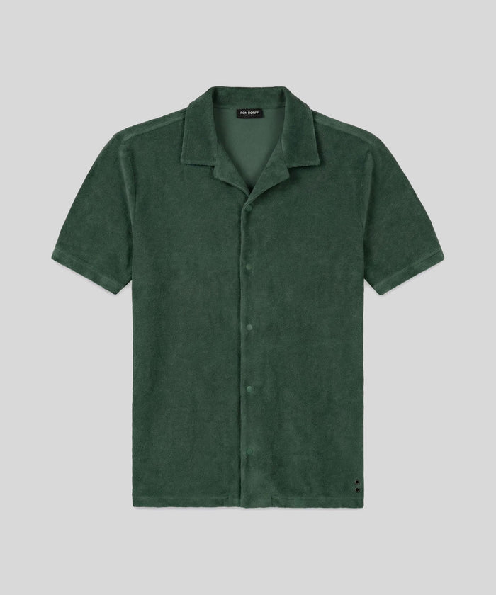 Frotteehemd aus Baumwolle: Court Green