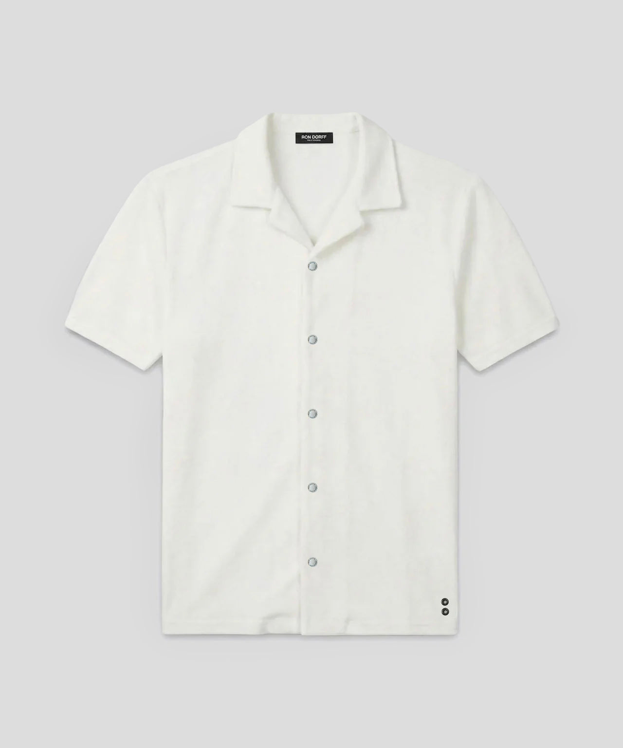 Chemise en coton terry: Écru