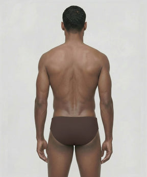 Swim Briefs Panelled: Espresso
