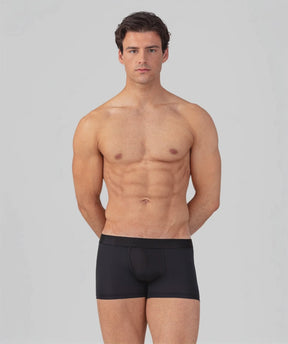 Sports Mesh Boxer Briefs: Black