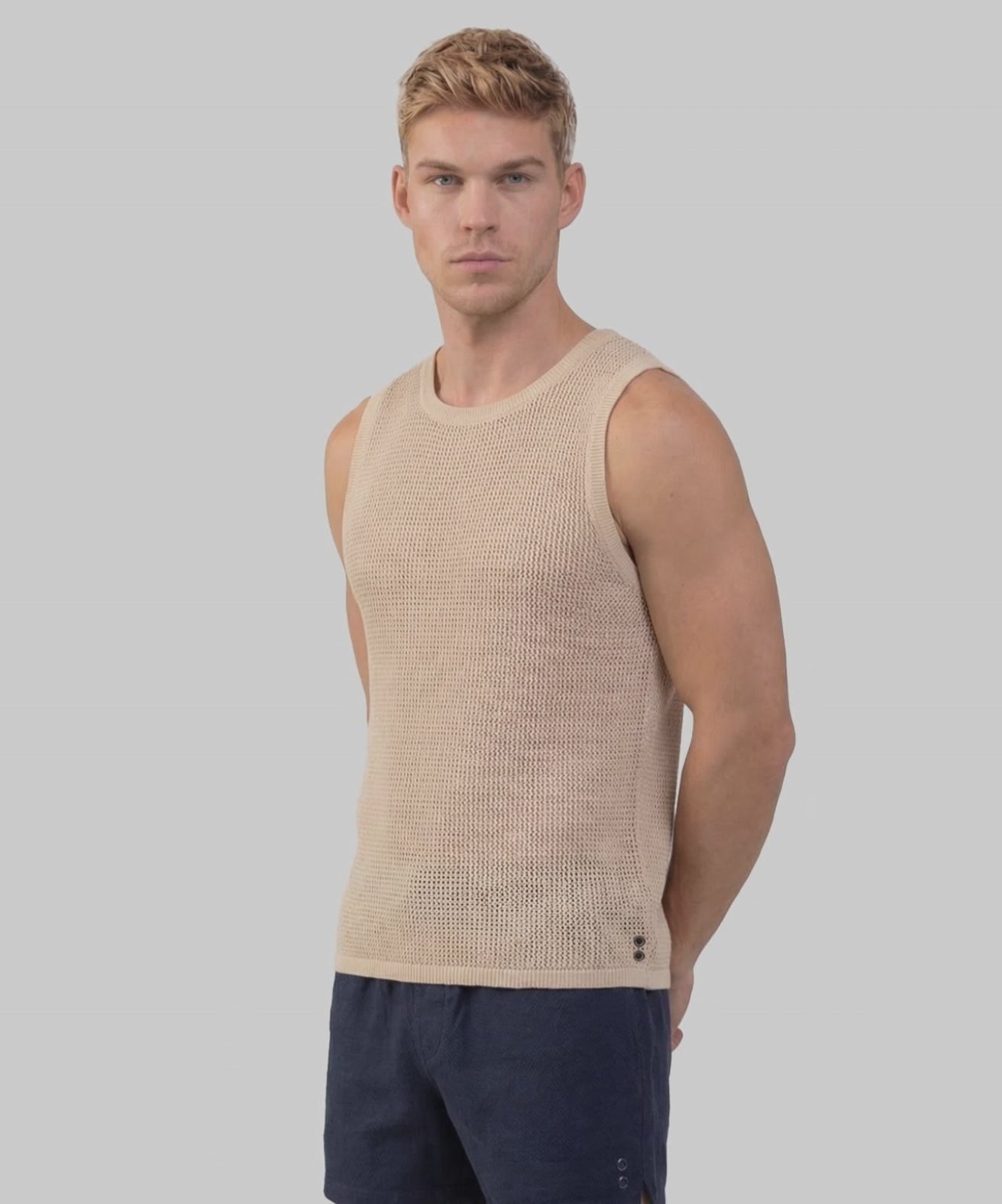 Men's Tank Tops - Cotton, Mesh, Ribbed & more | Ron Dorff