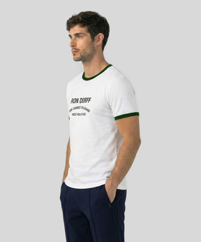 RD Sports T-Shirt "SUNSET": Court Green