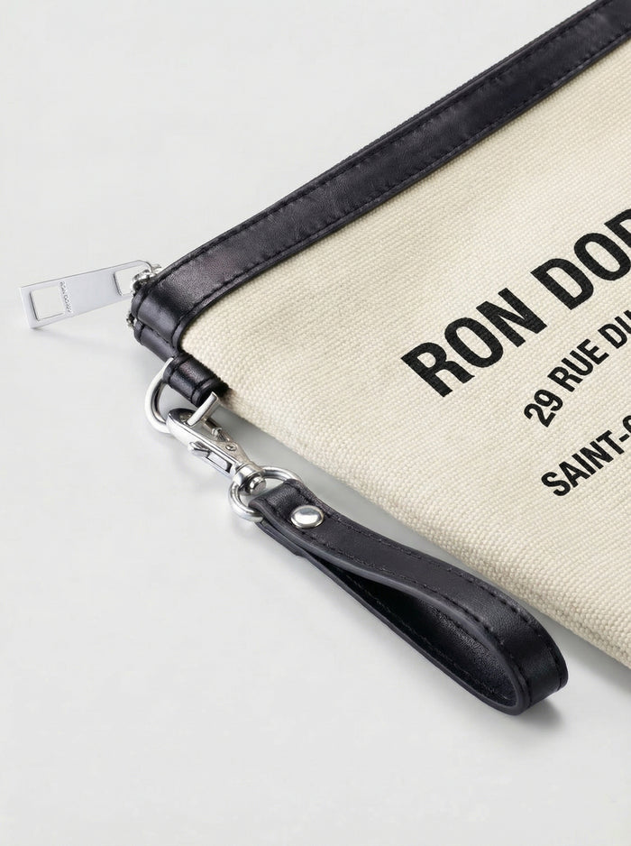 Pochette "DRAGON": Blanc rétro