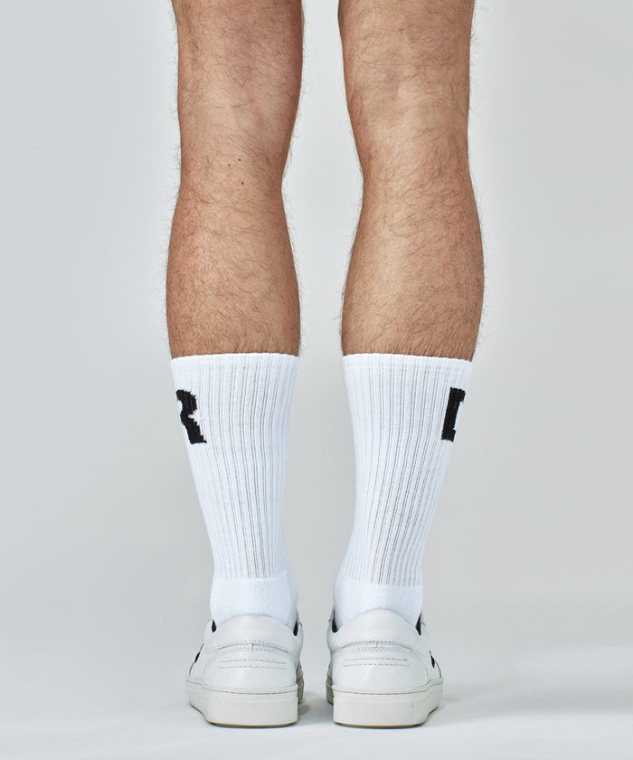 Chaussettes de sport "RD": Blanc