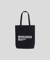 Tote Bag MYKONOS BOY: Black