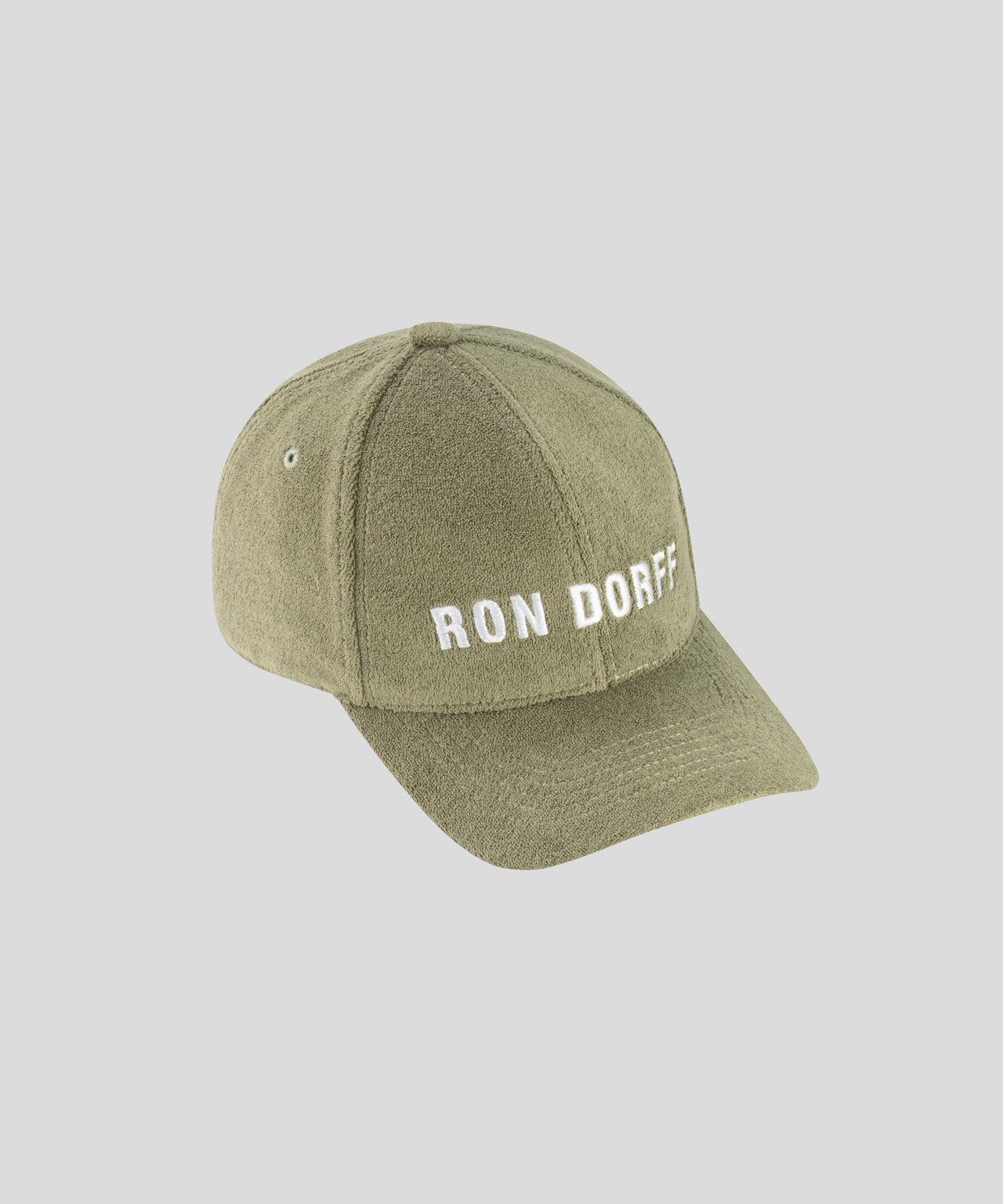 Casquette en tissu éponge "RON DORFF": Vert olive