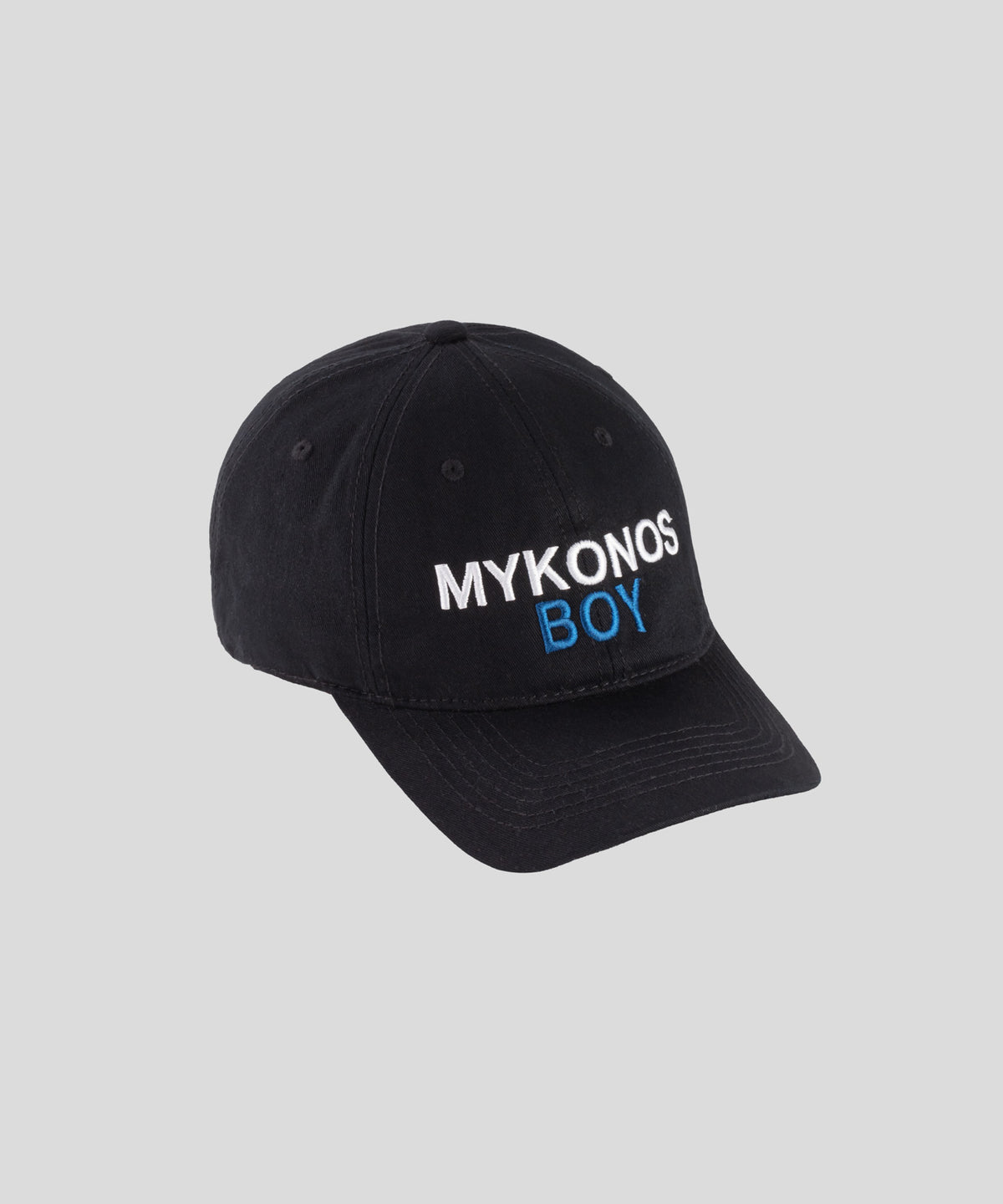 Cotton Coach Cap MYKONOS BOY: Black