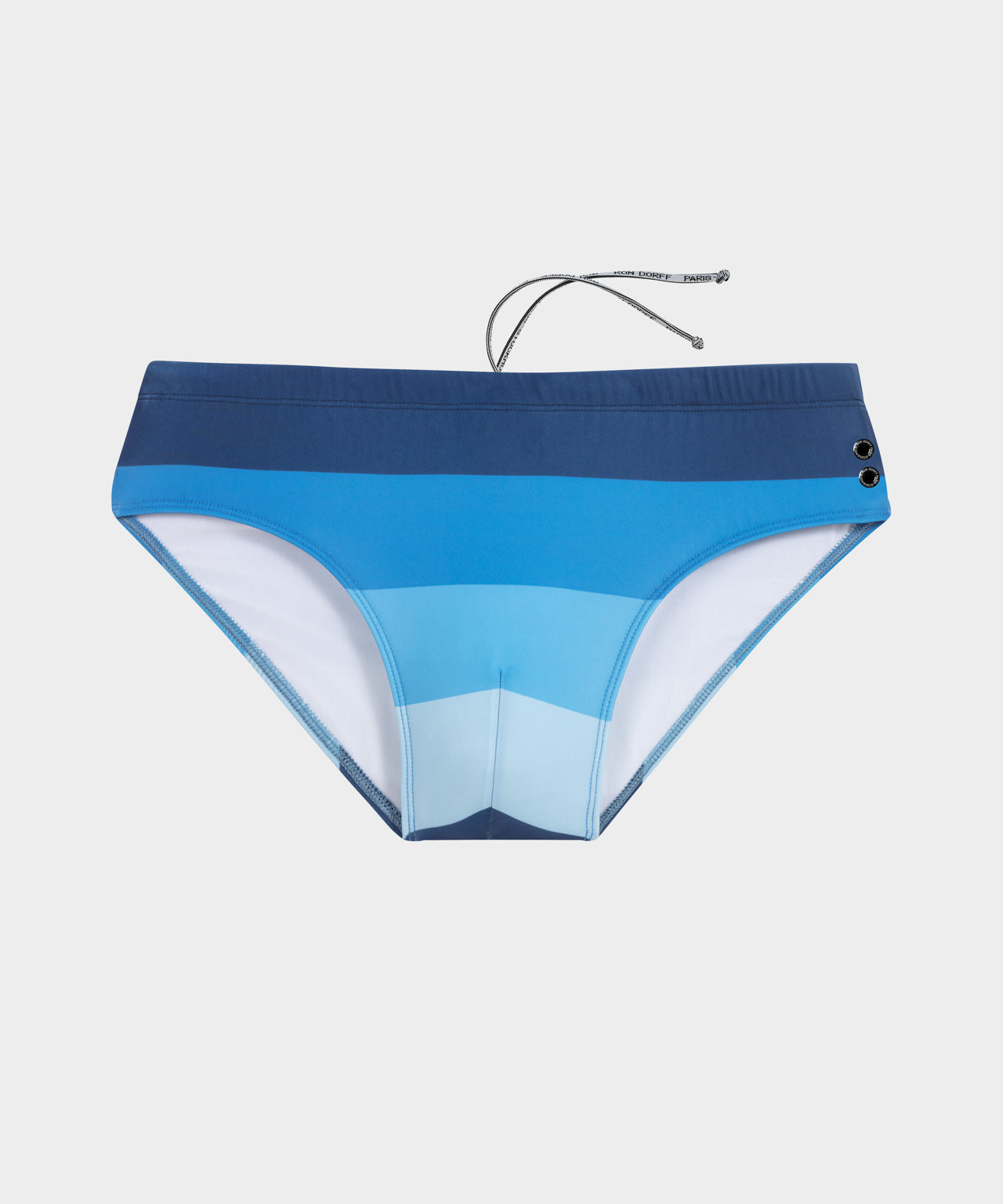 Swim Briefs Big Stripes: Navy