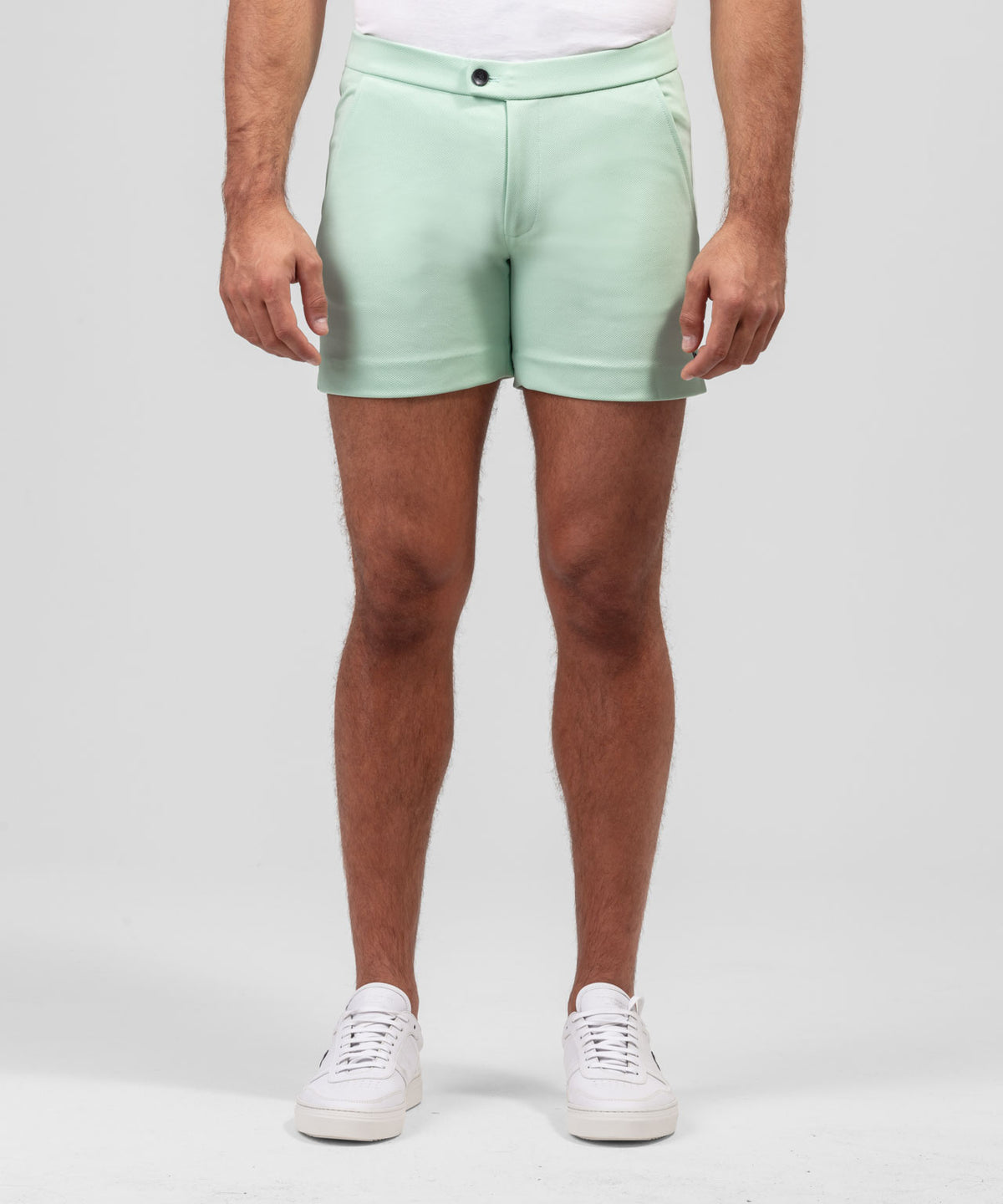 Tennis Shorts: Pistachio Green