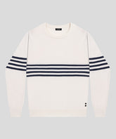 Cotton Cashmere Sweatshirt: Off White