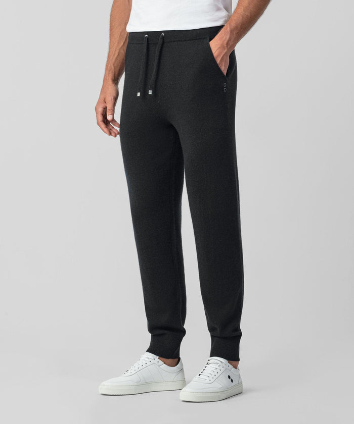 Pantalon en cachemire : Noir