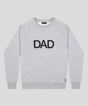 Organic Cotton Sweatshirt DAD: Heather Grey
