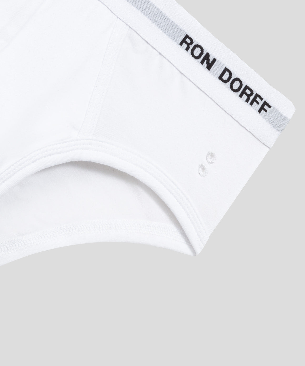 Slips Y-front en coton à imprimés RON DORFF: Bleu marine/Blanc/Noir