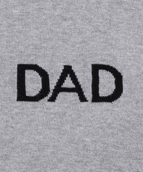 Cotton Cashmere Sweatshirt DAD : Heather Grey