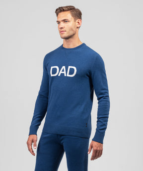 Cashmere Sweatshirt DAD : Blue Lake