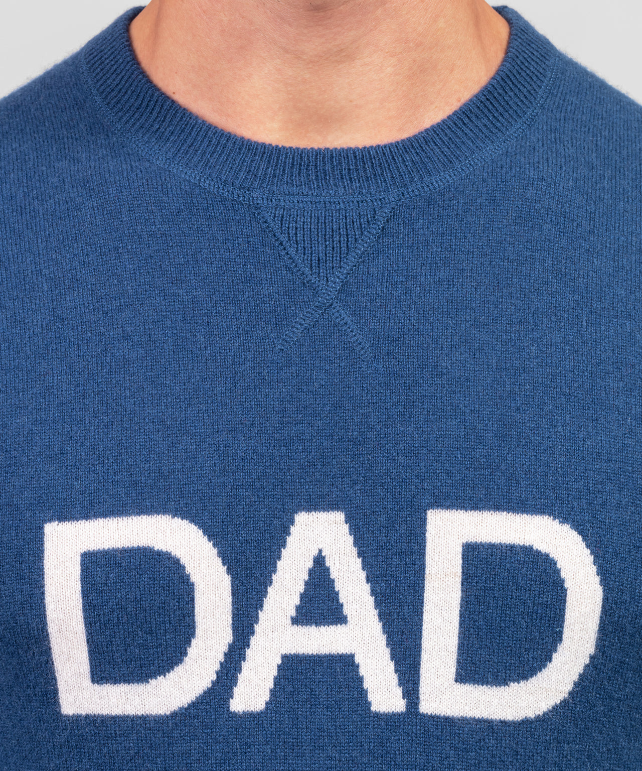 Cashmere Sweatshirt DAD : Blue Lake