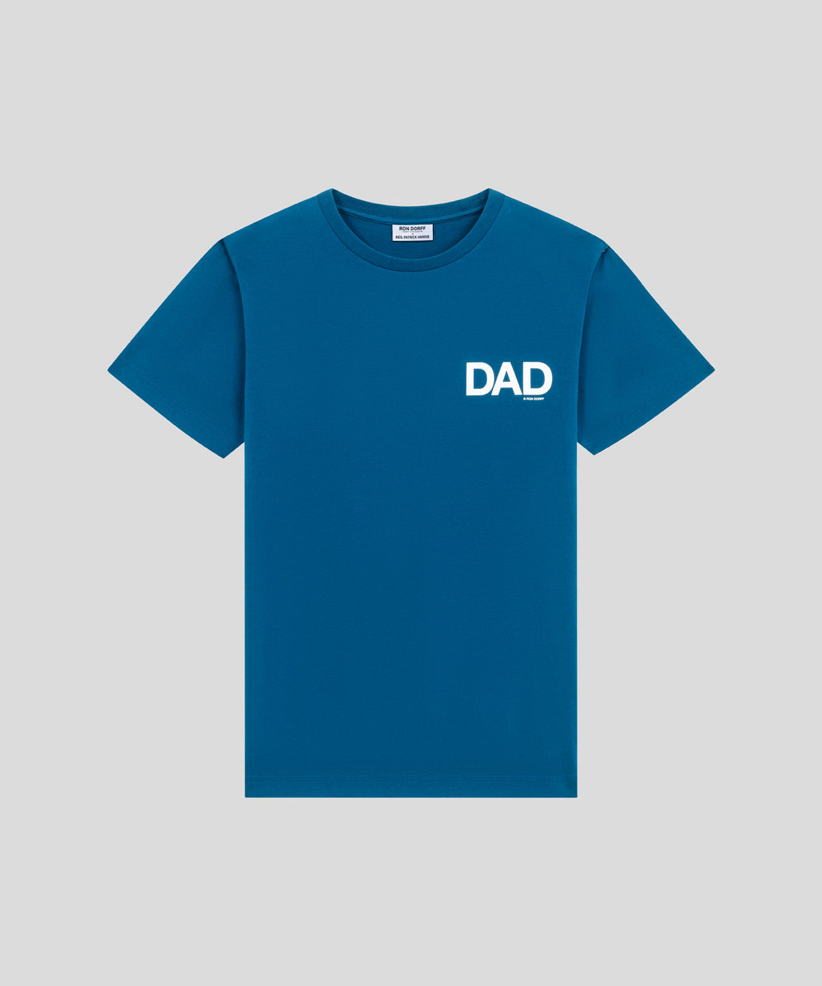 Organic Cotton T-Shirt "DAD": Blue Lake