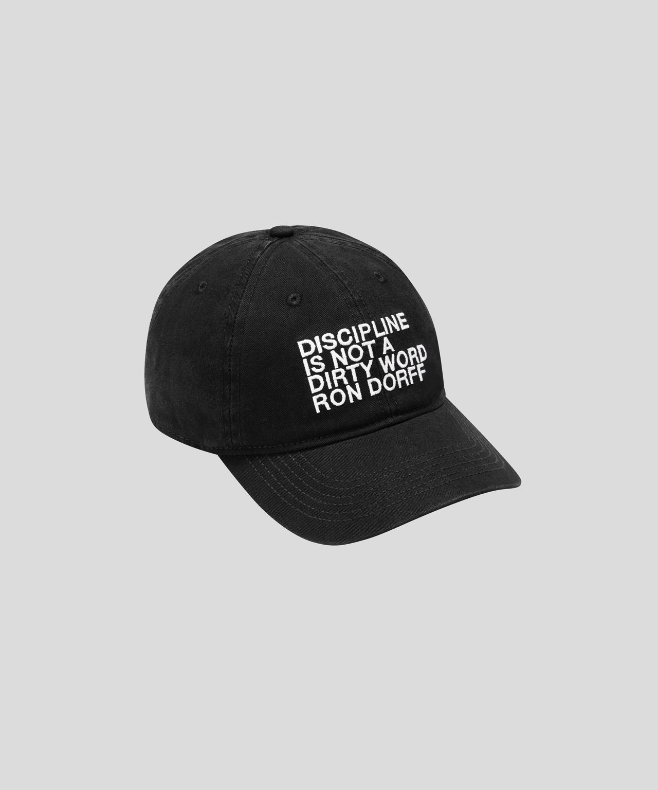 Coach Cap DISZIPLIN: Schwarz